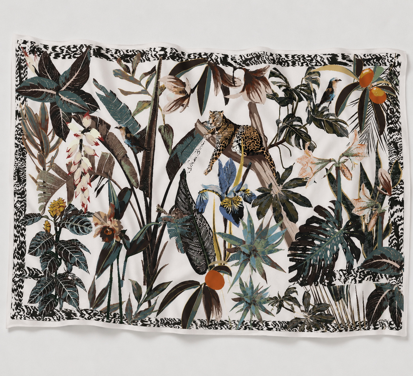 INSTINCT CASHMERE SCARF - OFF WHITE