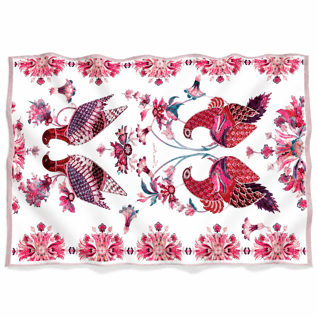 PASTELOVE CASHMERE SCARF - OFF WHITE
