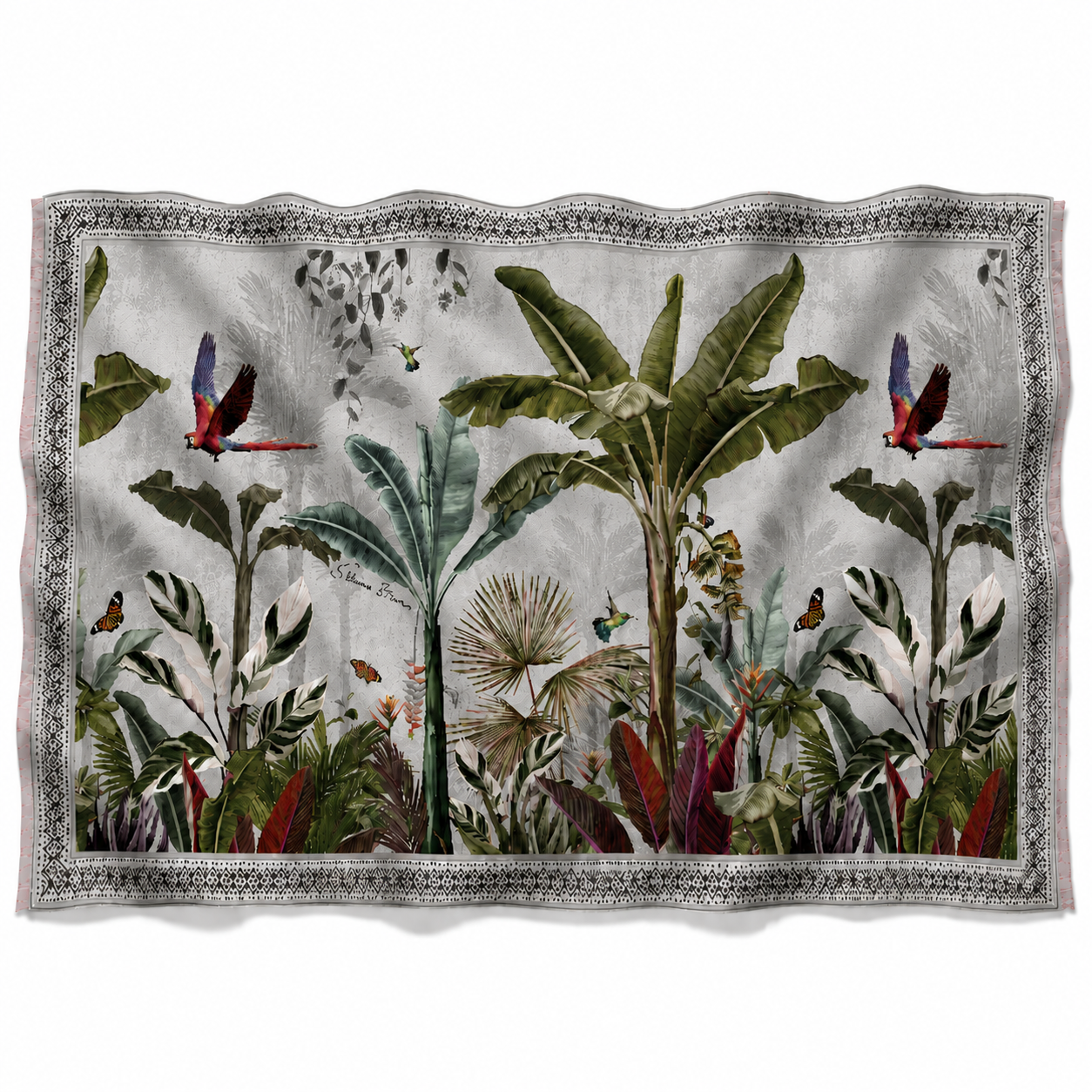 PARADISO CASHMERE SCARF - LIGHT GREY