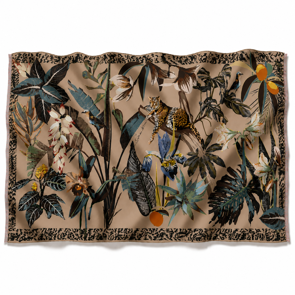 INSTINCT CASHMERE SCARF - TAUPE