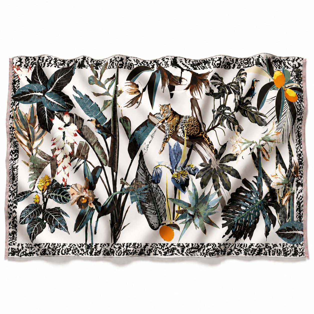 INSTINCT CASHMERE SCARF - OFF WHITE