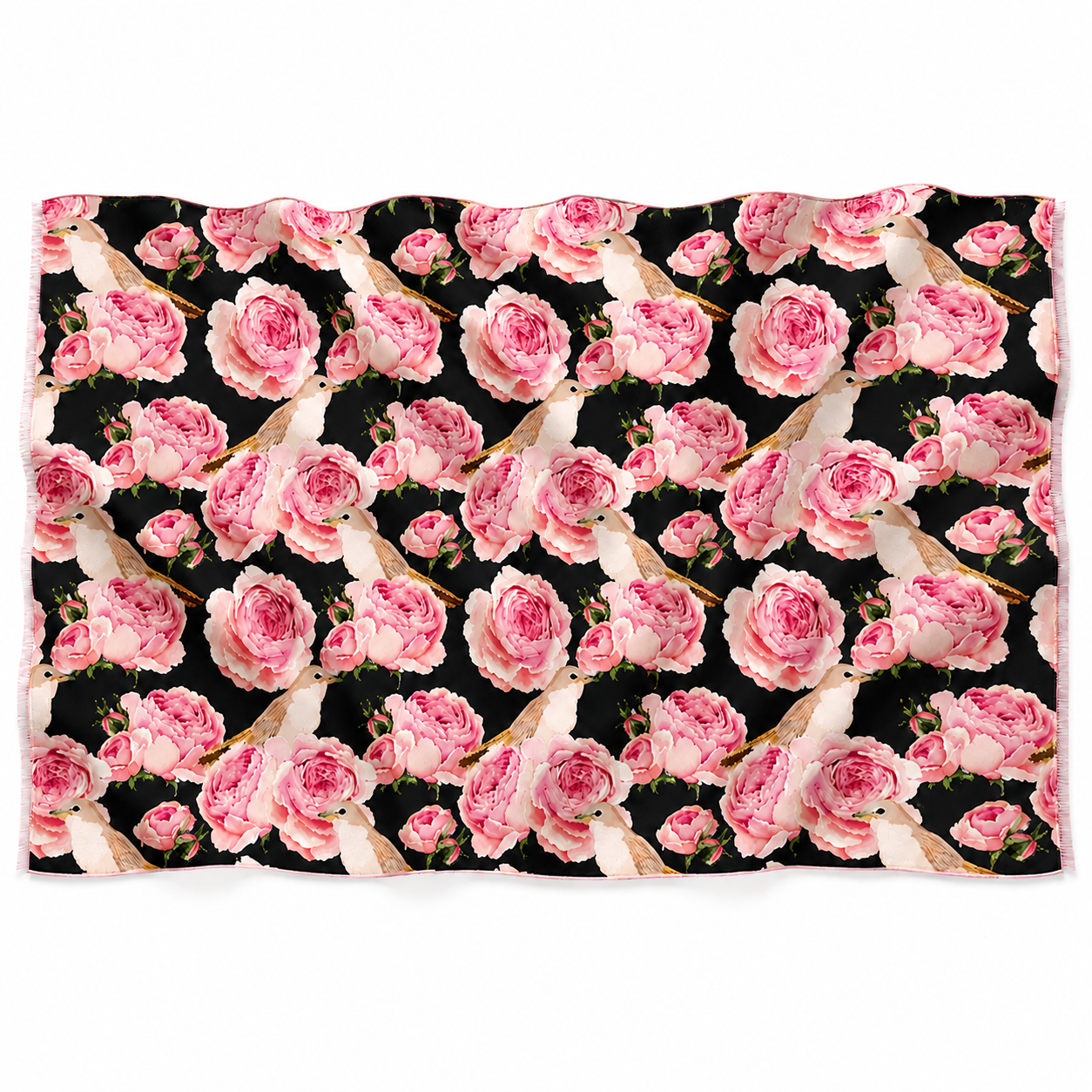 GARDEN CASHMERE SCARF - COMPOST