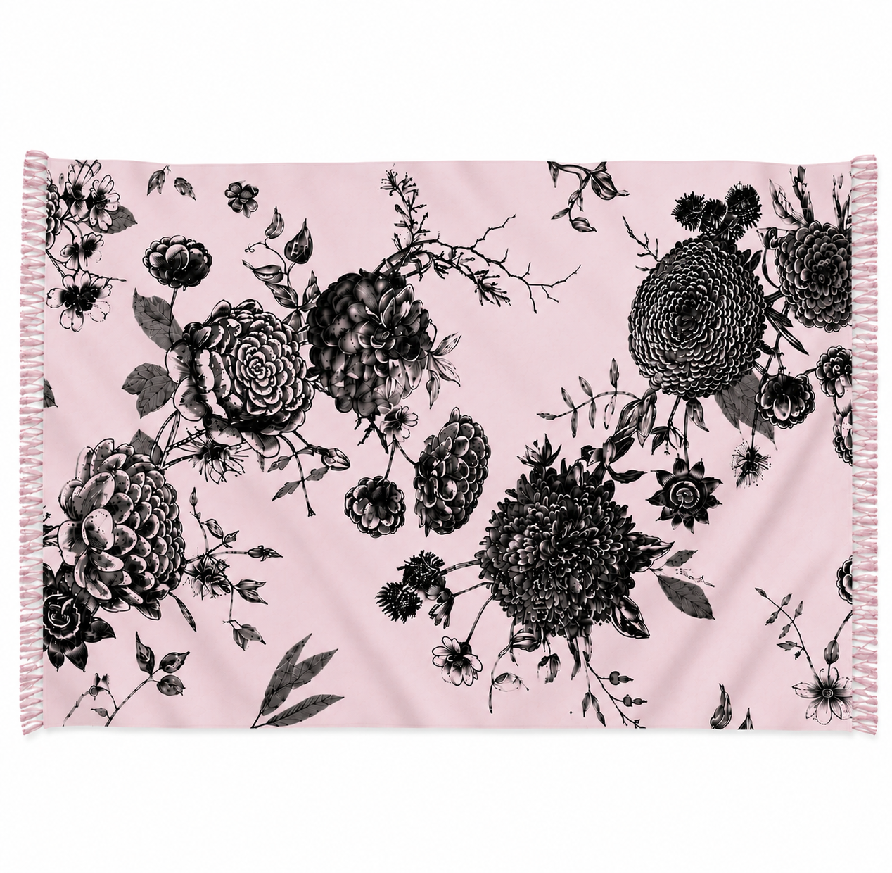FLOWER EXPLOSION CASHMERE SCARF - PIXIE
