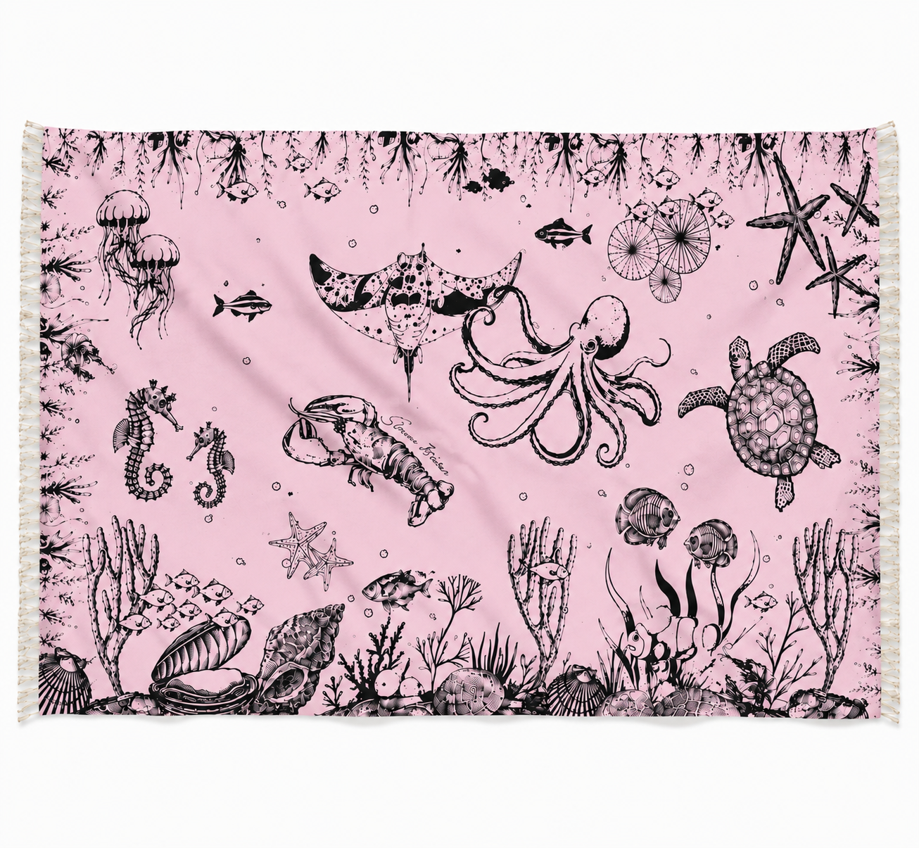 REEF FELTED CASHMERE SCARF - PIXIE