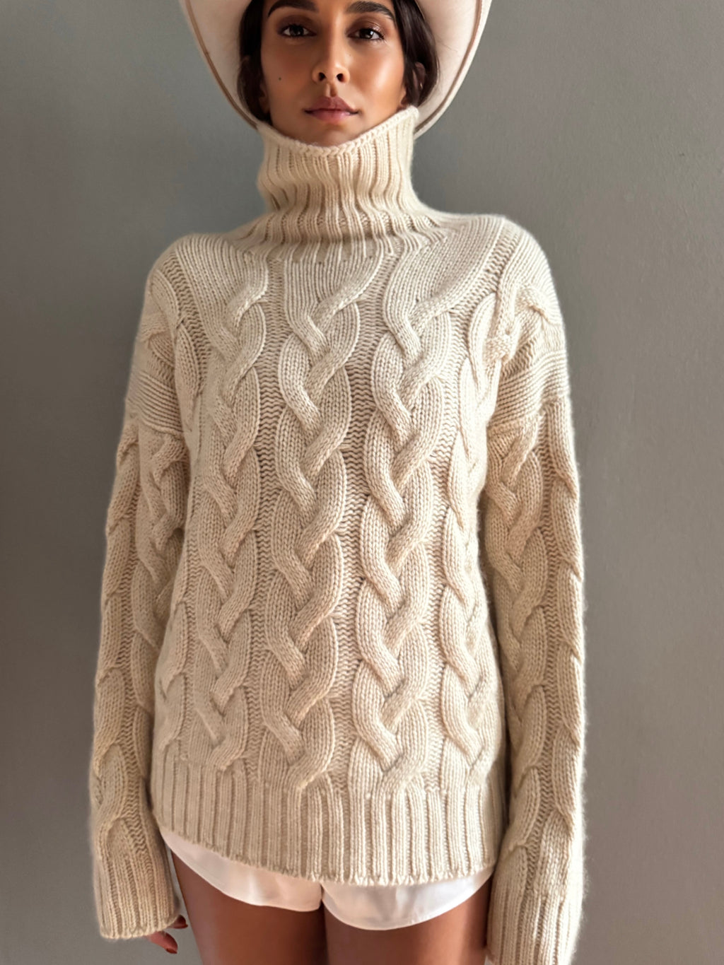 KABI SWEATER - WHEAT