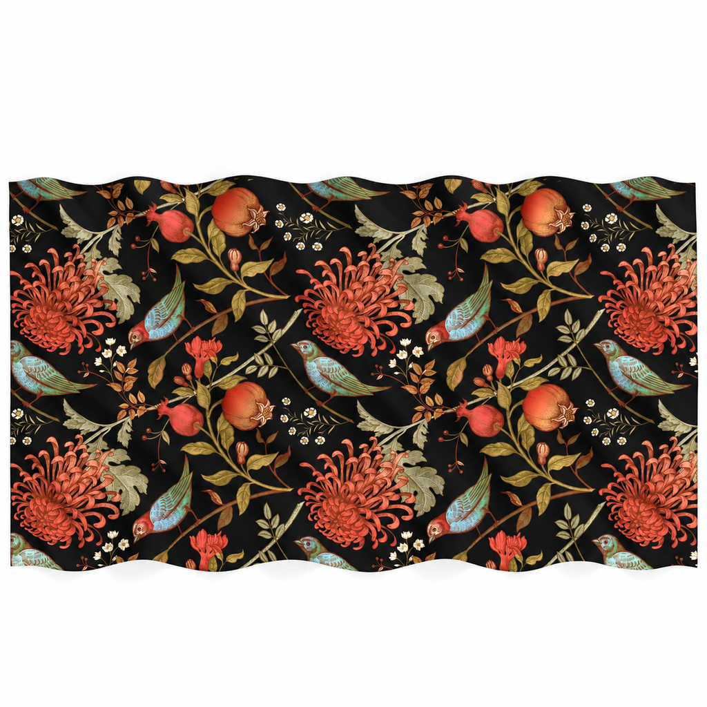 EDEN CASHMERE SCARF- BLACK