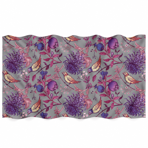 EDEN CASHMERE SCARF - GREY