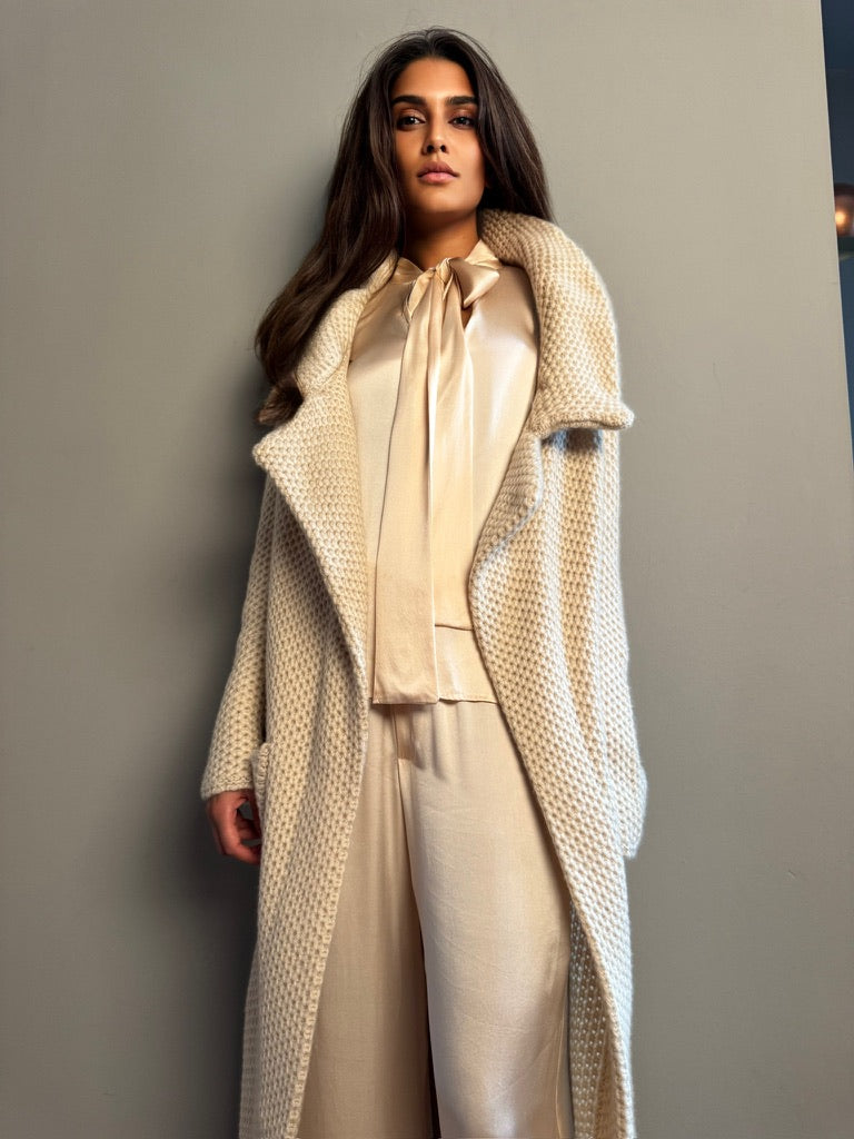 MARA CARDIGAN - WHEAT