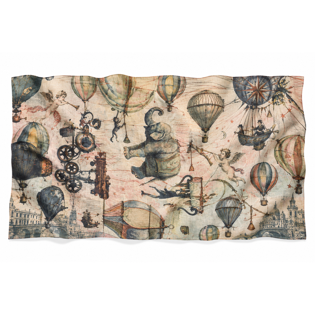 FABLE CASHMERE SCARF - OFF WHITE