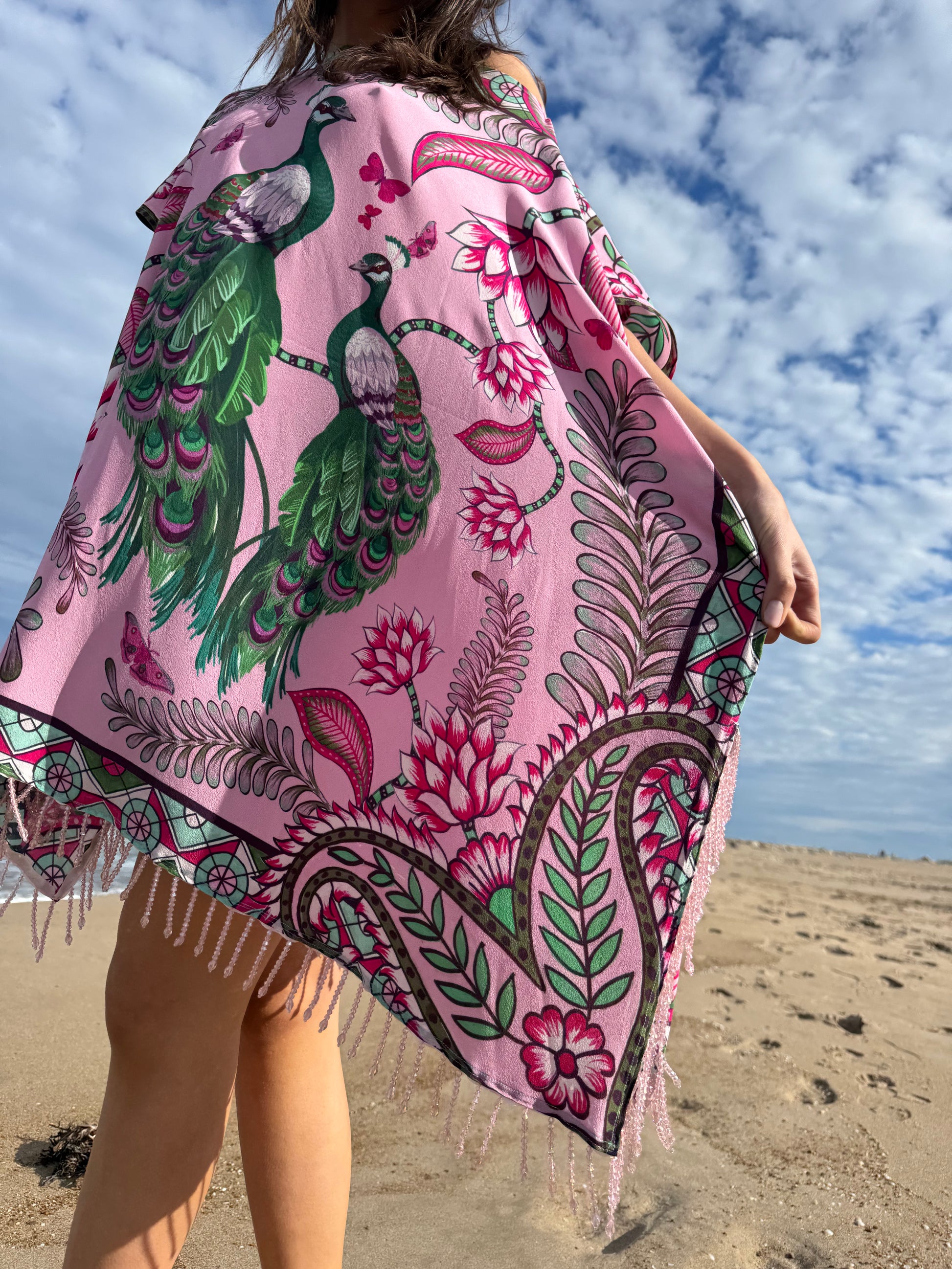 AZURE SHORT DRESS - ROSE