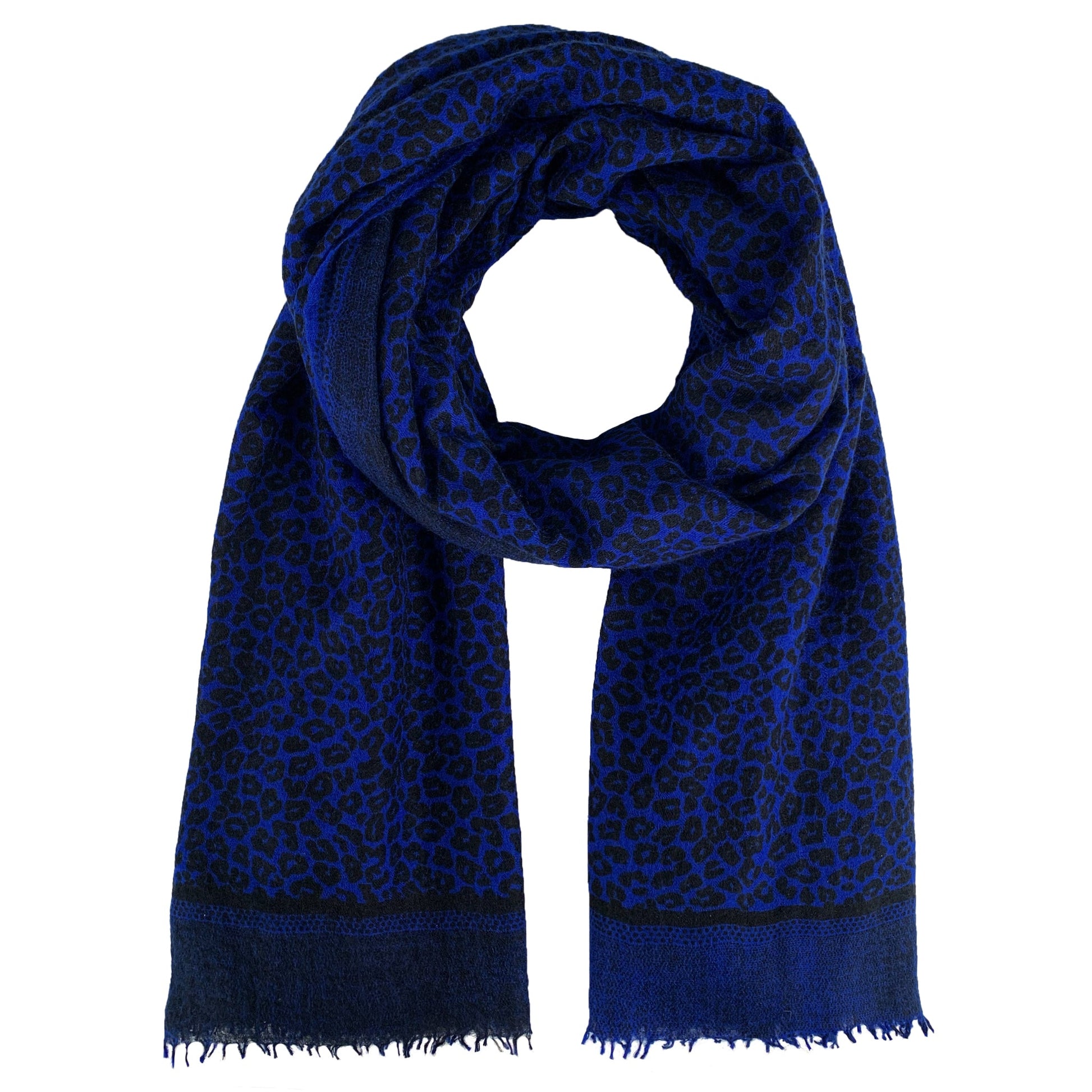 WE LOVE LEO FELTED CASHMERE SCARF