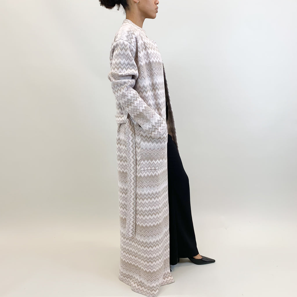 MAISON CARDIGAN - PINK/GREY