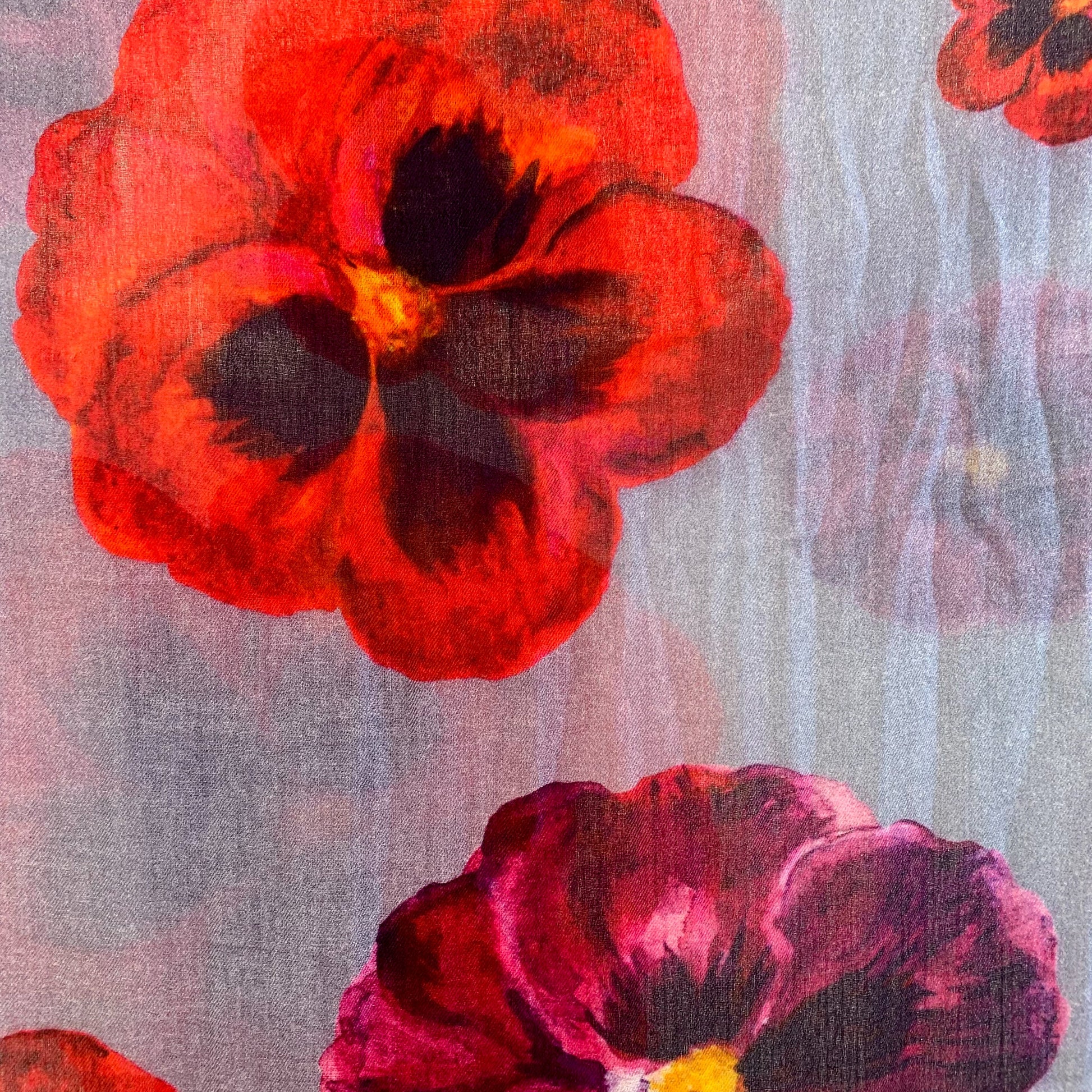 PANSY CASHMERE SCARF