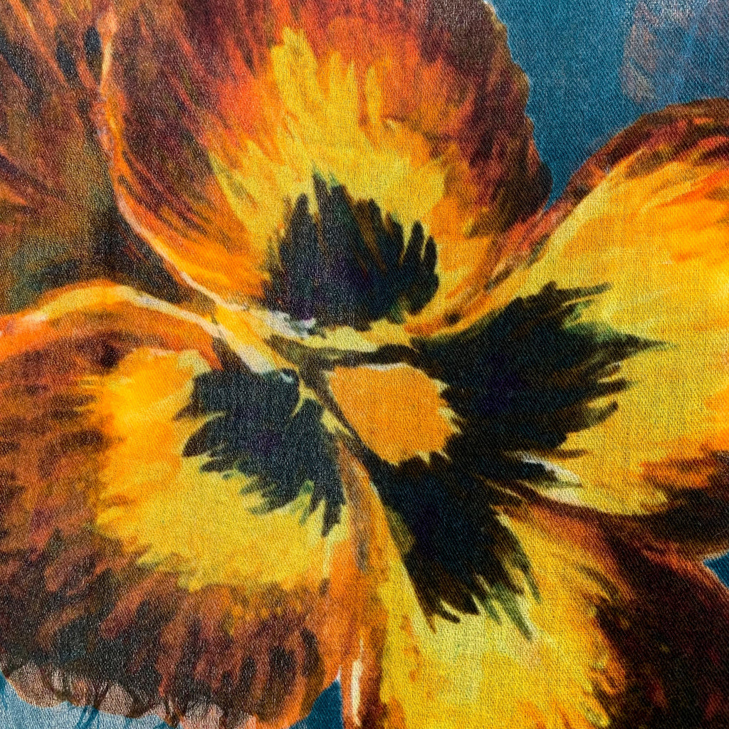 PANSY CASHMERE SCARF