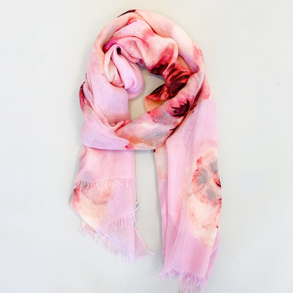 PANSY CASHMERE SCARF