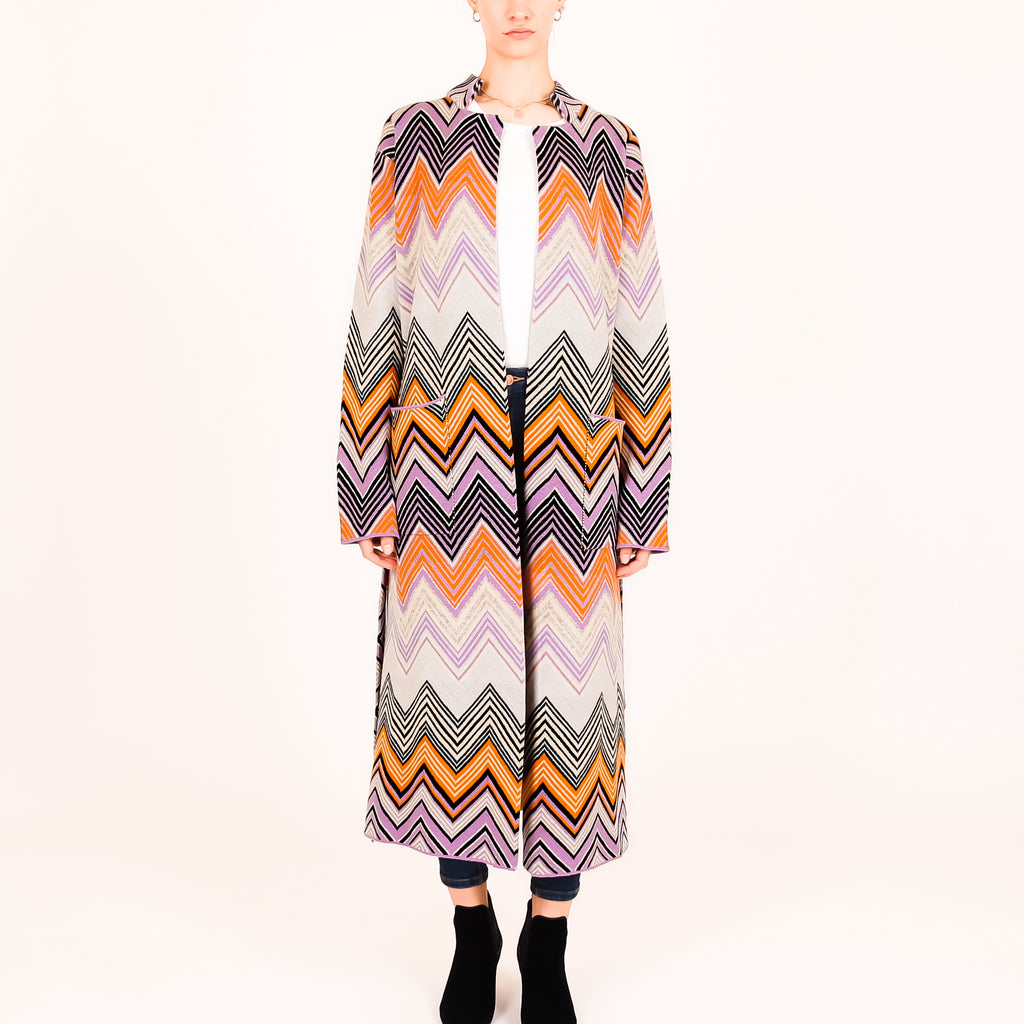 MAISON CARDIGAN - PINK/GREY