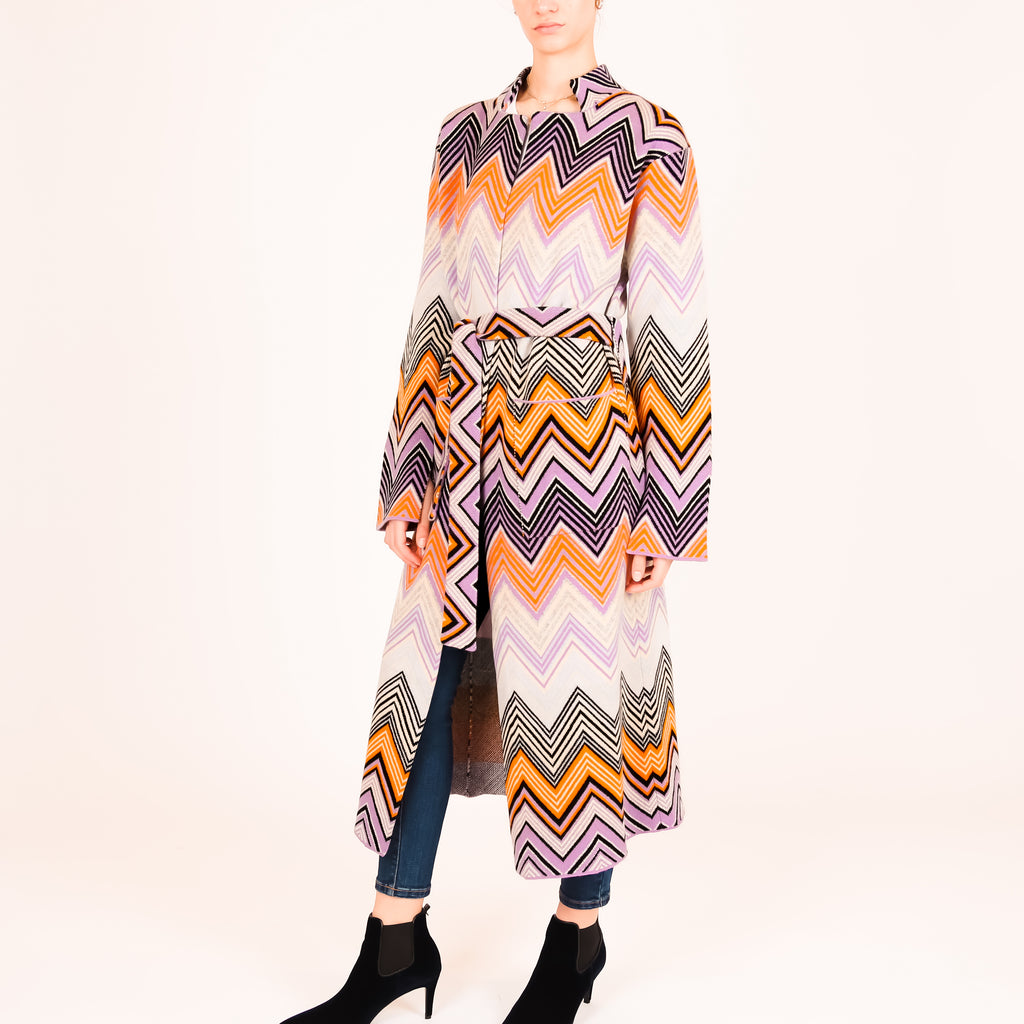 MAISON CARDIGAN - PINK/GREY