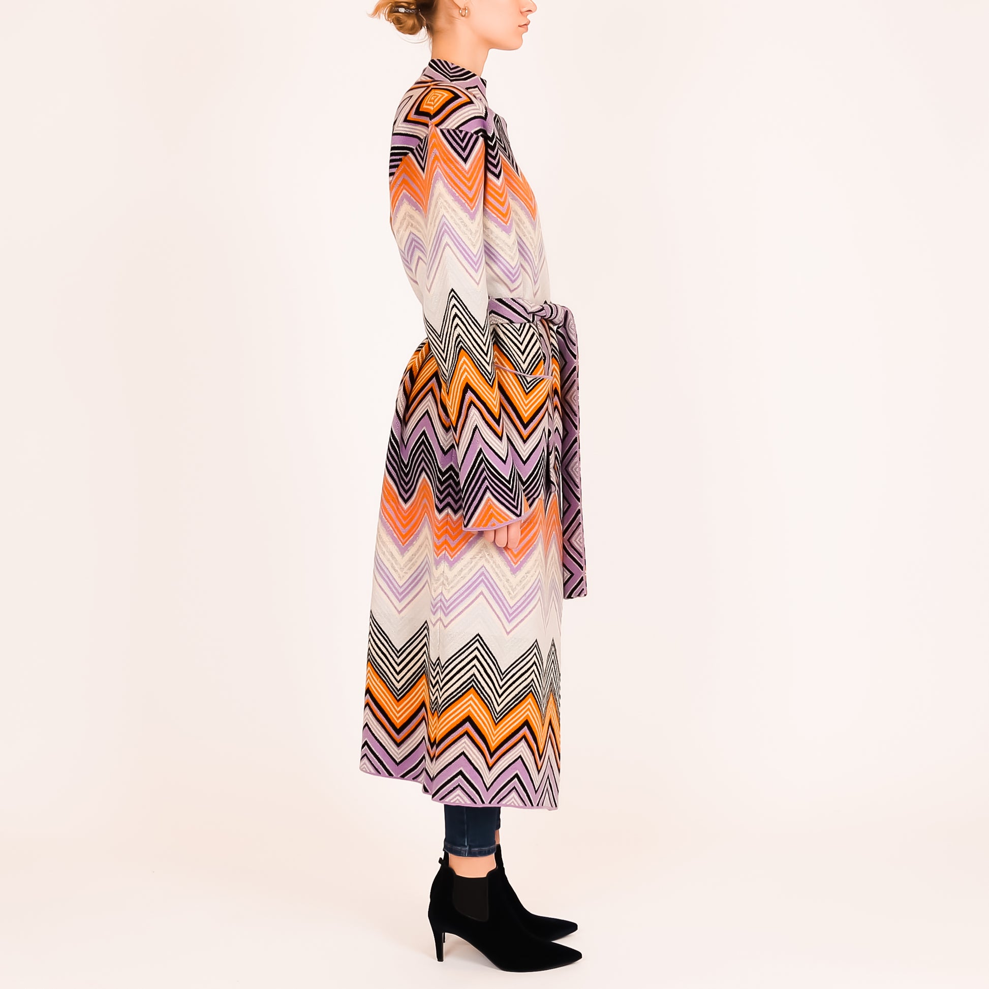 MAISON CARDIGAN - PINK/GREY
