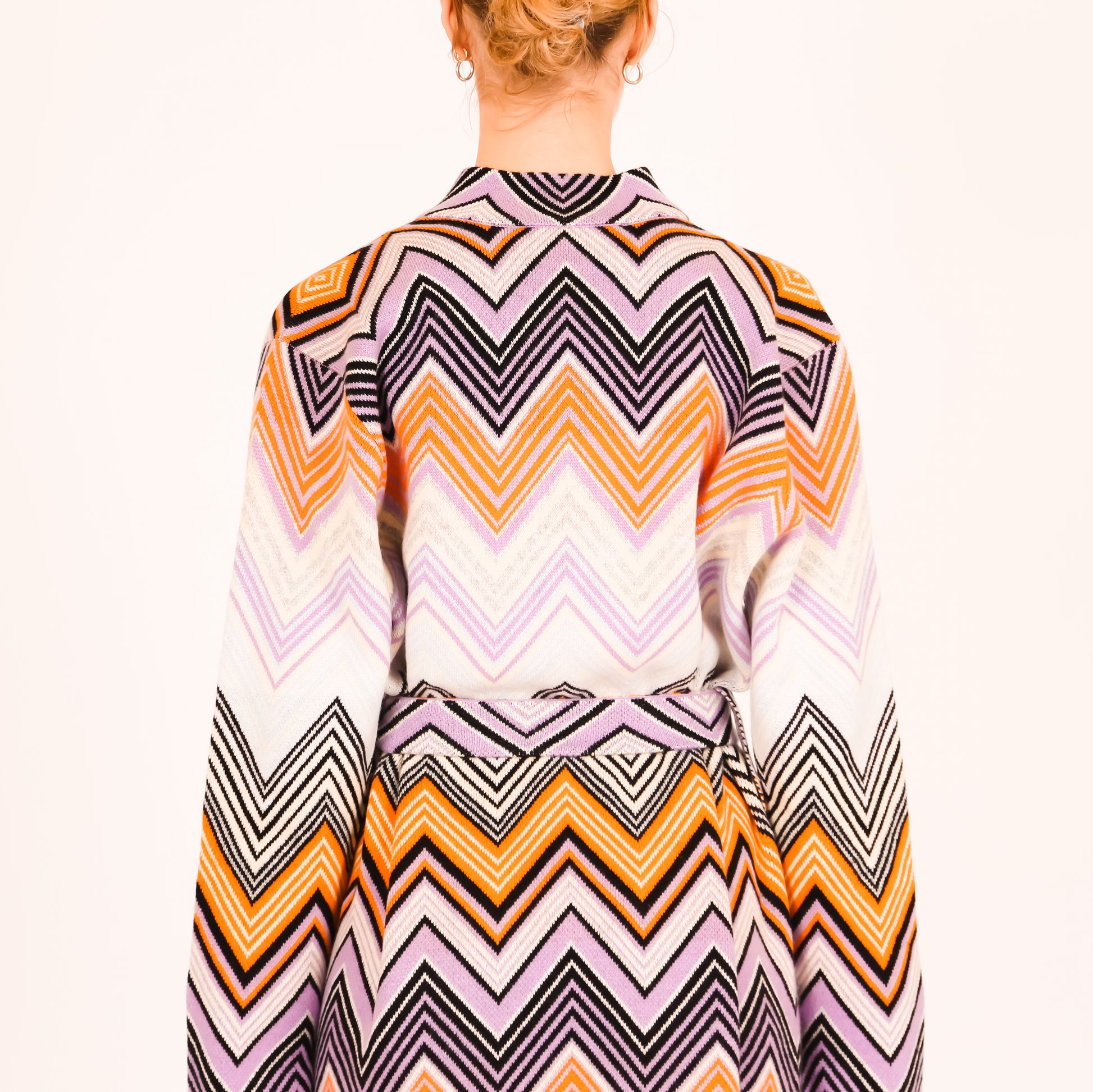 MAISON CARDIGAN - PINK/GREY