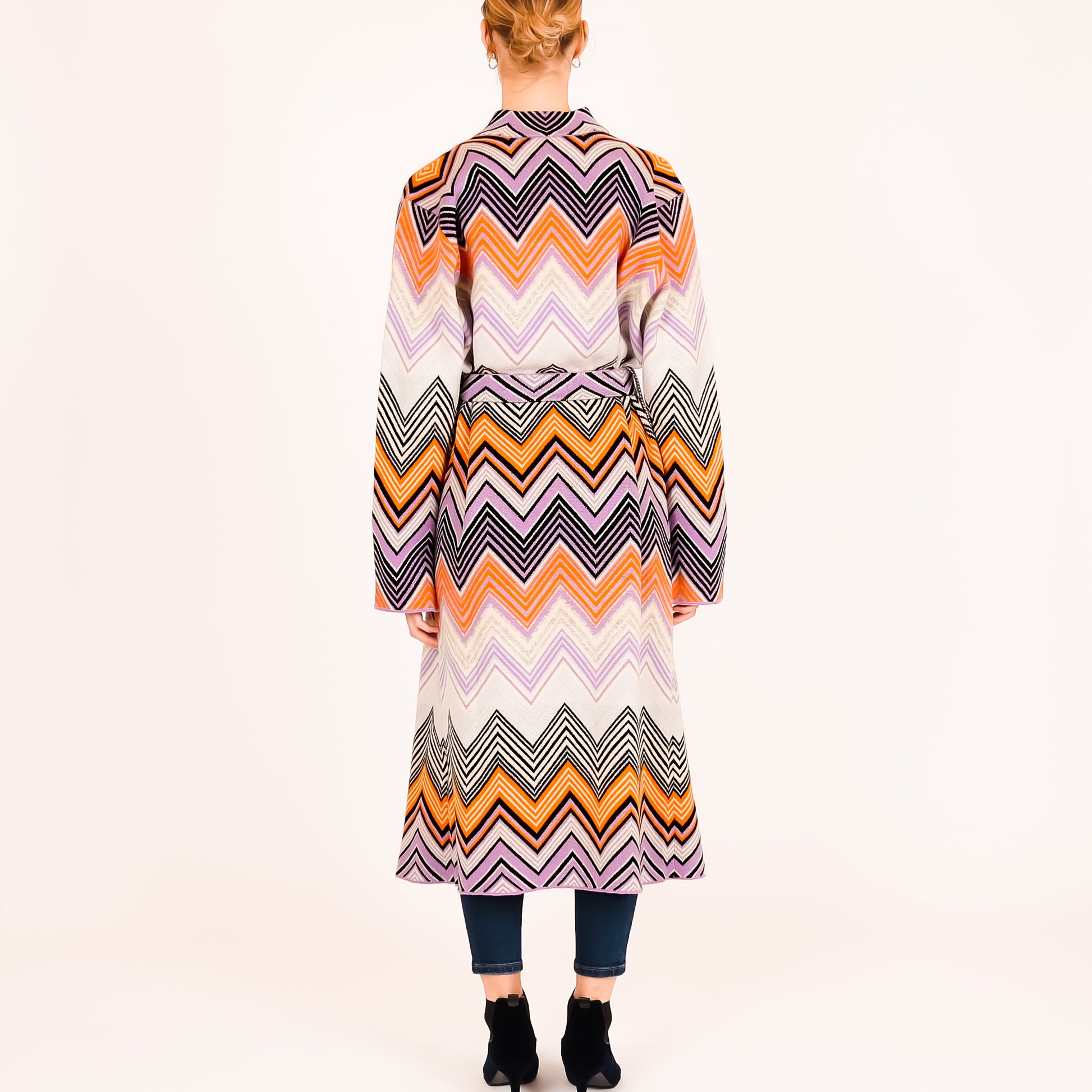 MAISON CARDIGAN - PINK/GREY