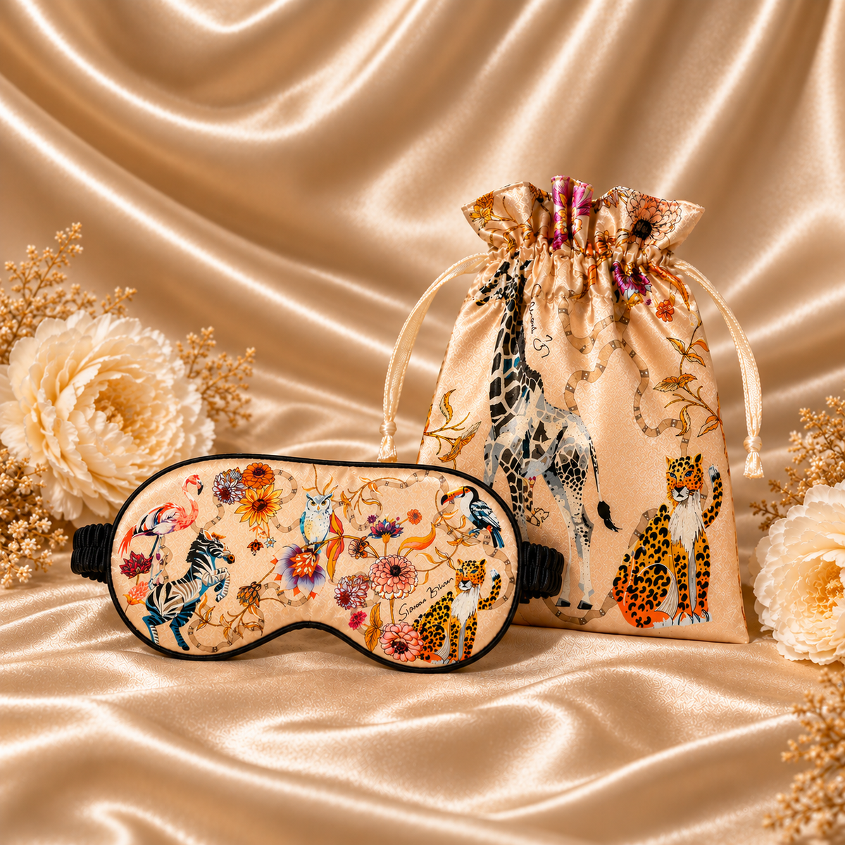 CANOPY EYE MASK - TAUPE