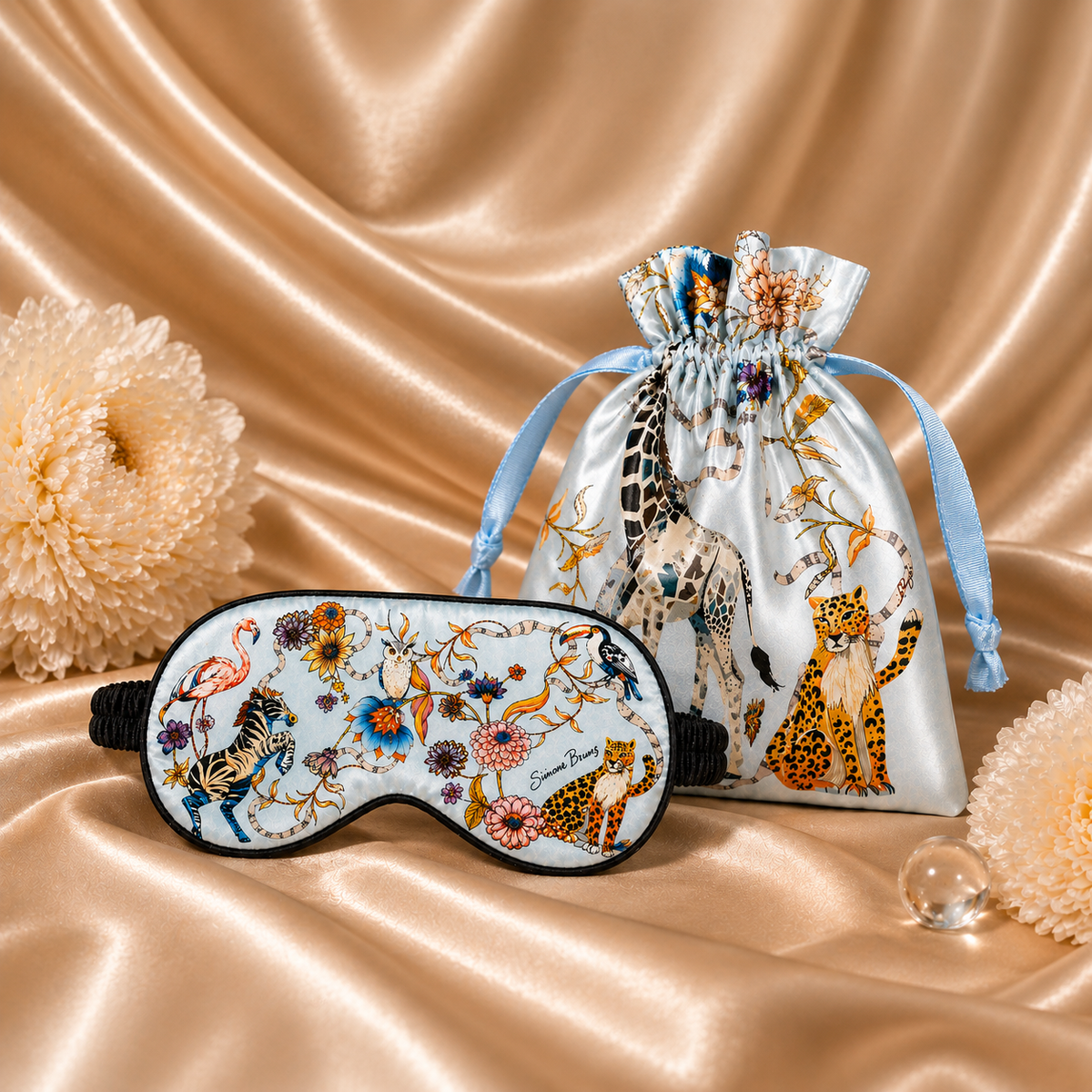 CANOPY EYE MASK - LIGHT BLUE