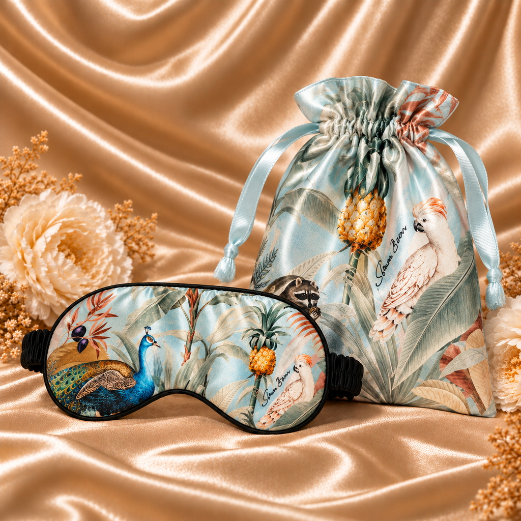 OASIS EYE MASK - SMOKEY BLUE