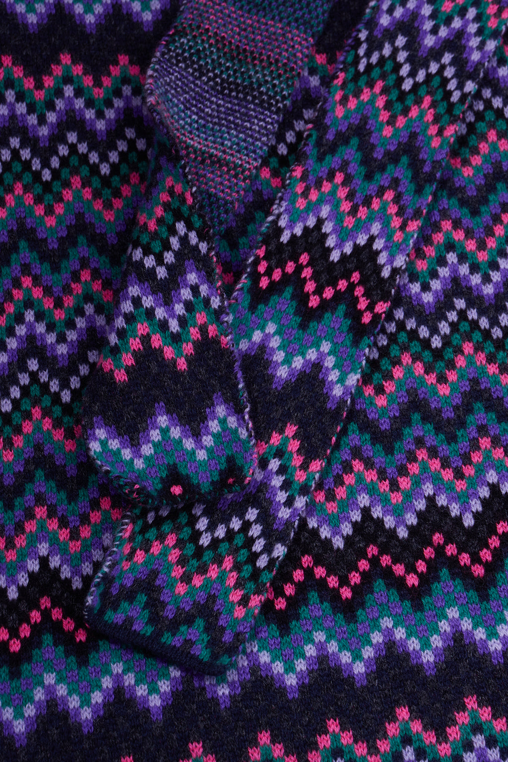 MAISON CARDIGAN - PINK/GREY