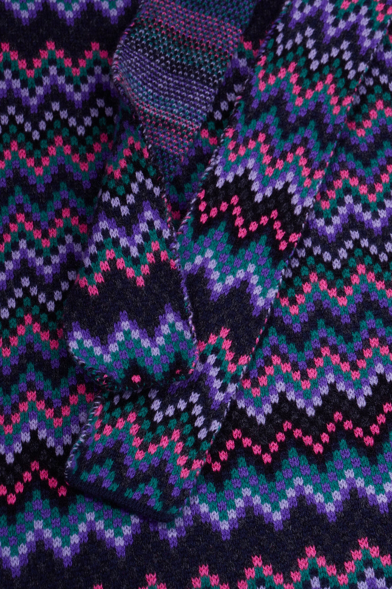 MAISON CARDIGAN - PINK/GREY