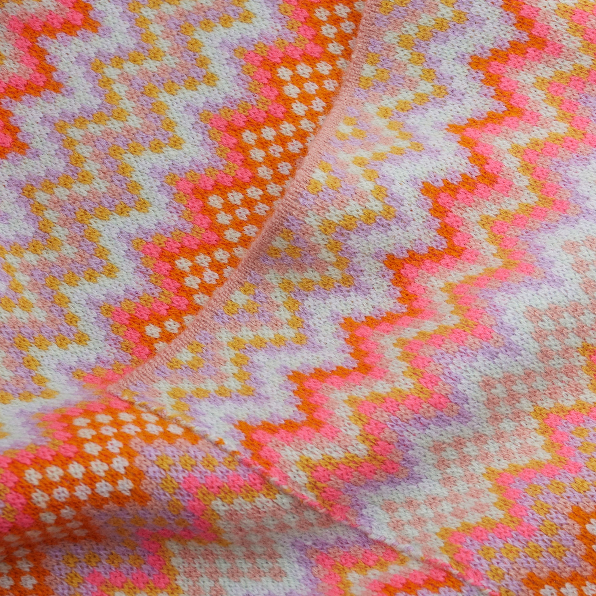 MAISON CARDIGAN - PINK/GREY