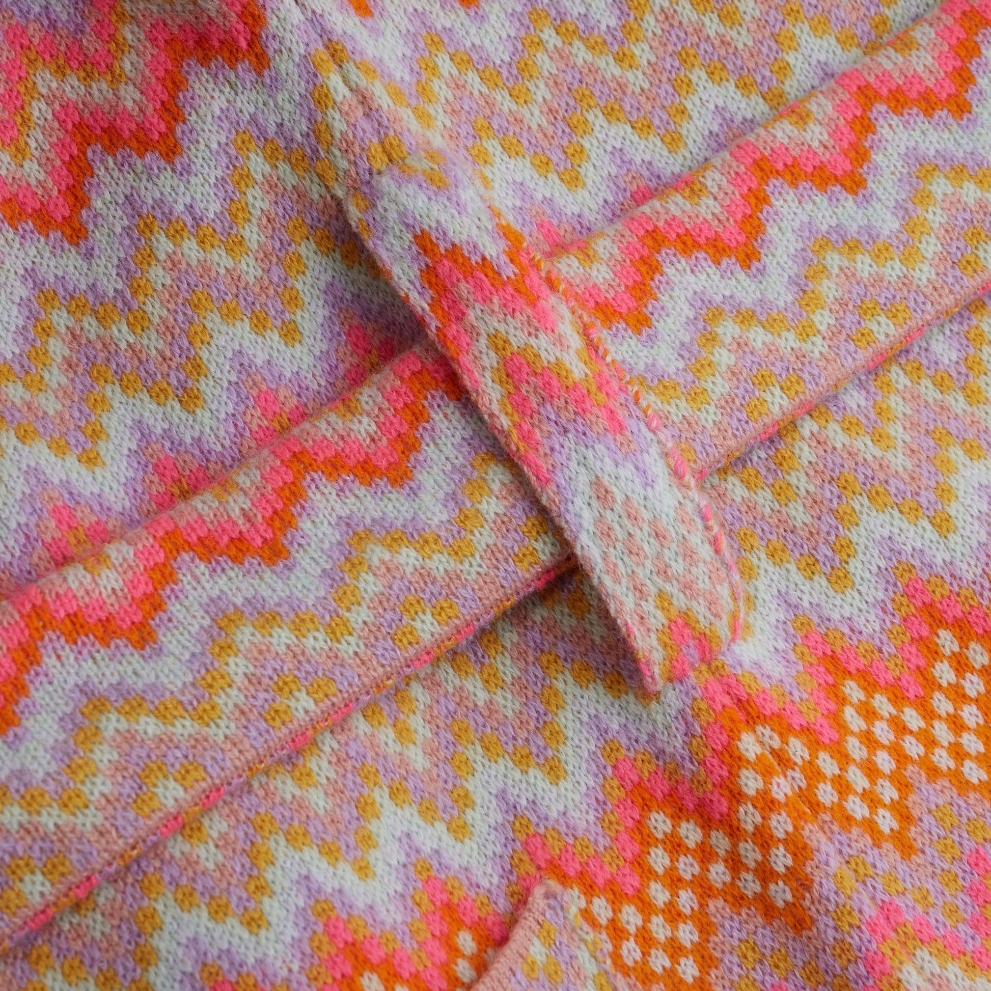 MAISON CARDIGAN - PINK/GREY