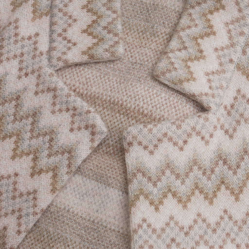MAISON CARDIGAN - PINK/GREY