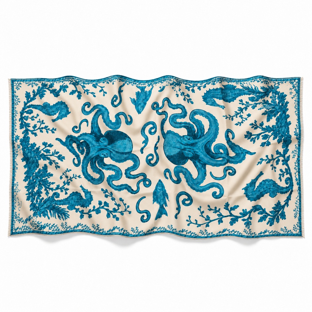TENTARA CASHMERE SCARF - MOON