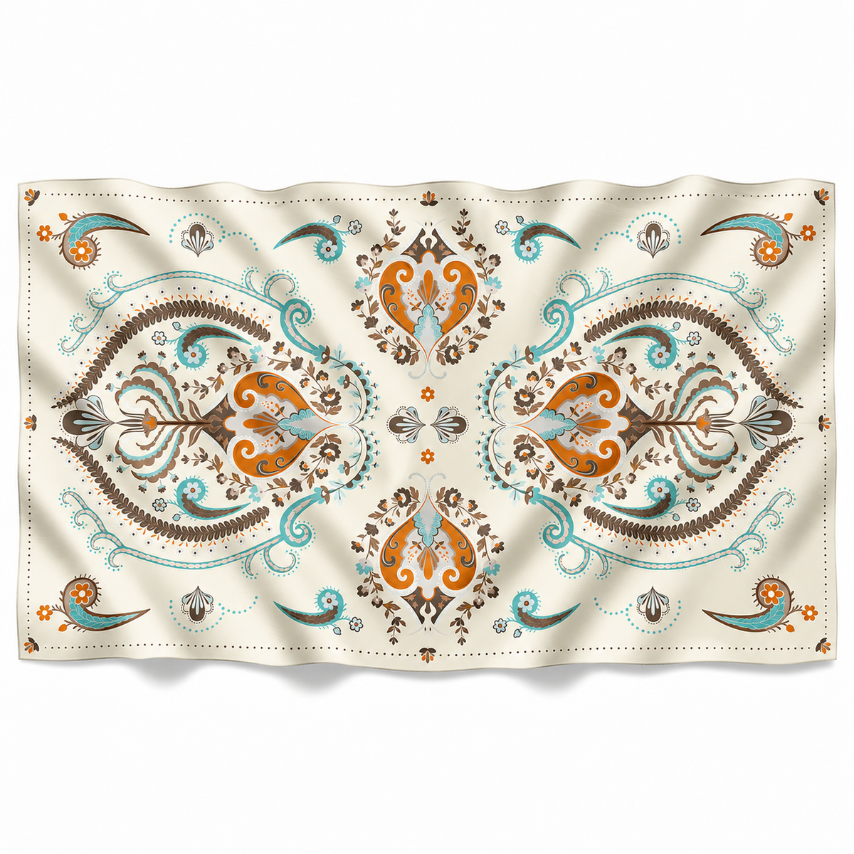 ARABICA CASHMERE SCARF - OFFWHITE