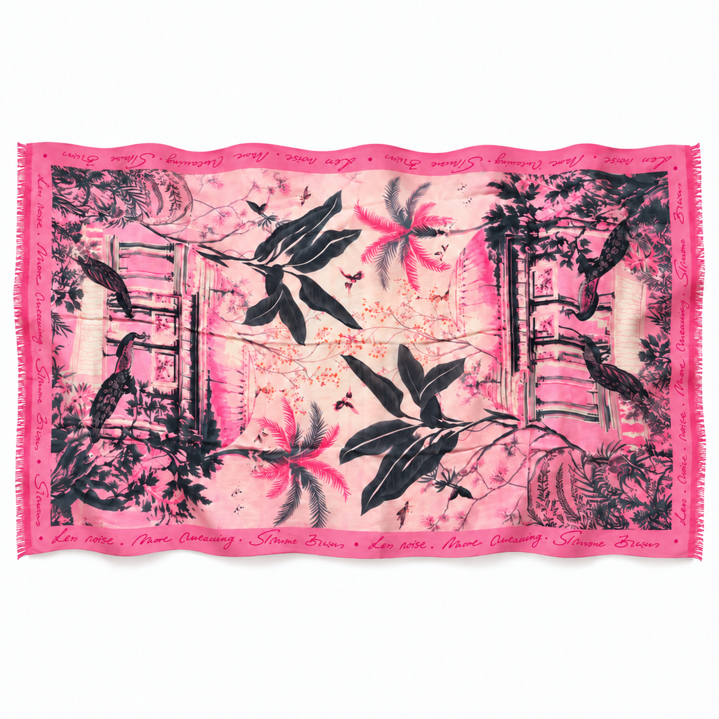 PEATEMPIO CASHMERE SCARF - POWDER