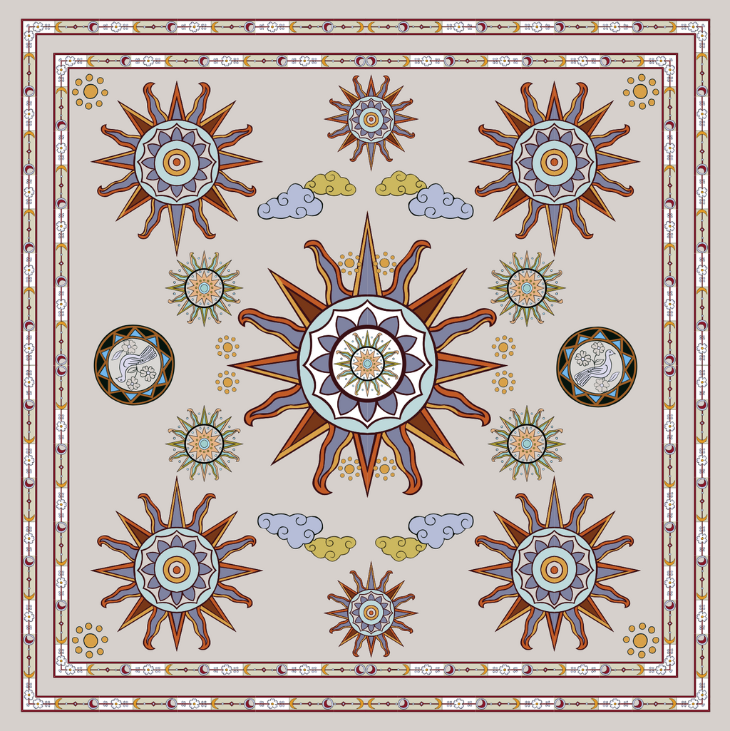 SOL SILK TUNIC - TAUPE