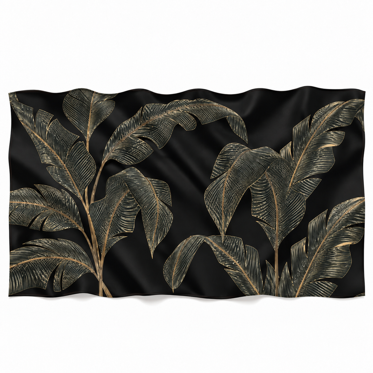 PALMA CASHMERE SCARF - BLACK