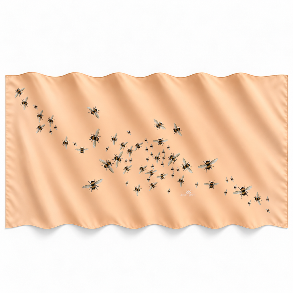 HUMMELFLUG CASHMERE SCARF - APRICOT