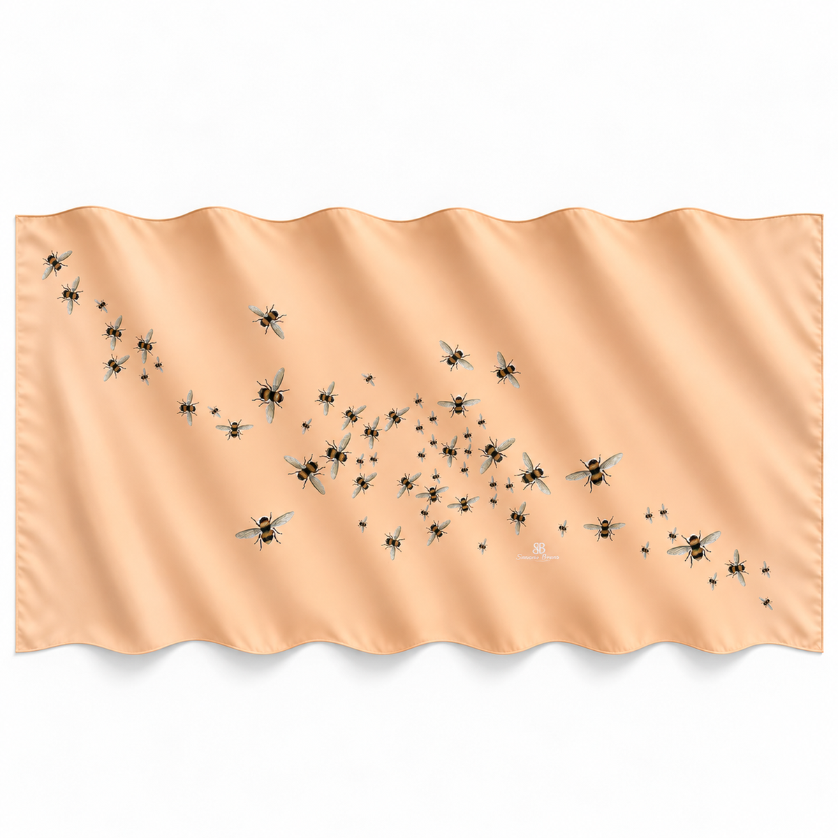 HUMMELFLUG CASHMERE SCARF - APRICOT