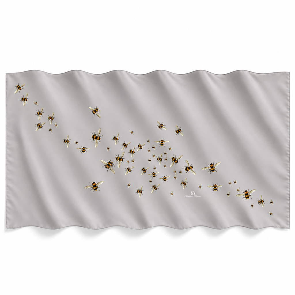 HUMMELFLUG CASHMERE SCARF - GREY