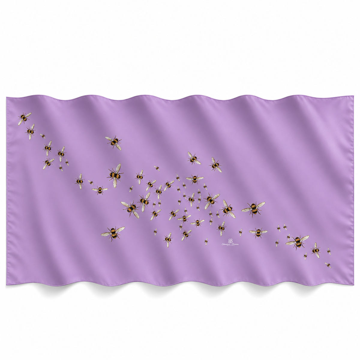 HUMMELFLUG CASHMERE SCARF - PURPLE
