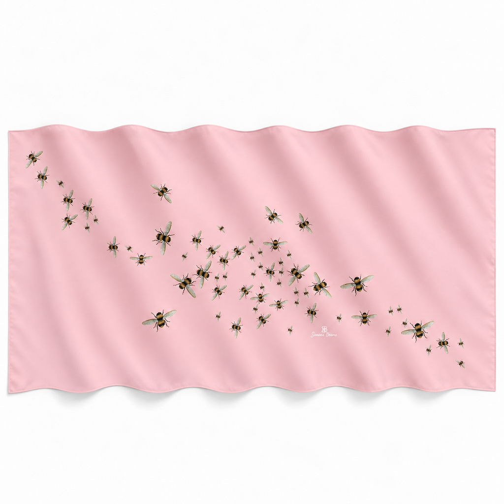 HUMMELFLUG CASHMERE SCARF - ROSE