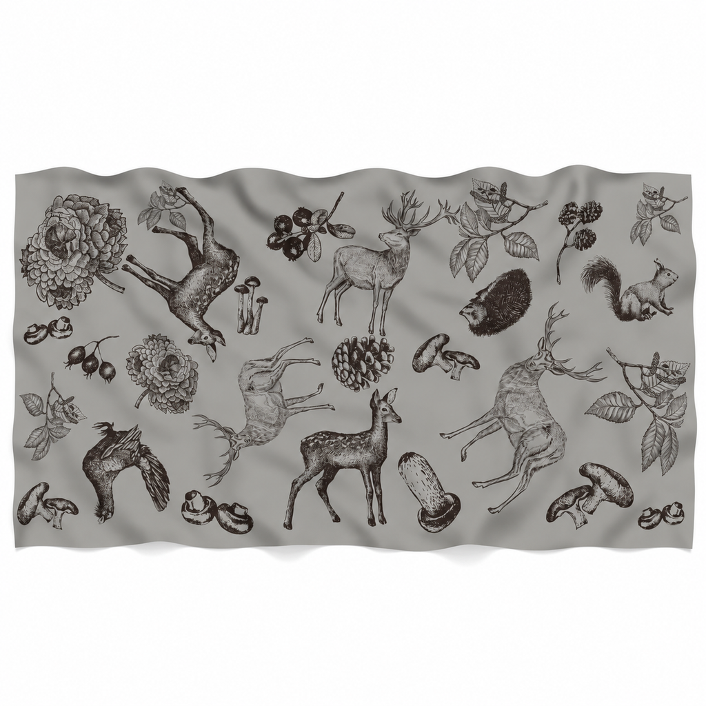 KASTHORI FELTED CASHMERE SCARF - HUSKY