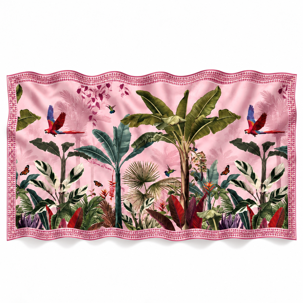PARADISO CASHMERE SCARF - LIGHT ROSE