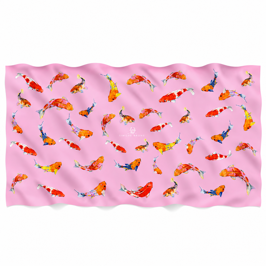 KOI CASHMERE SCARF - ROSE