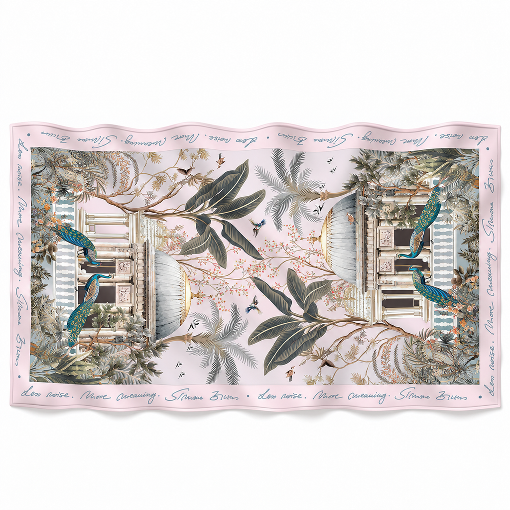 PEATEMPIO CASHMERE SCARF - OFF WHITE