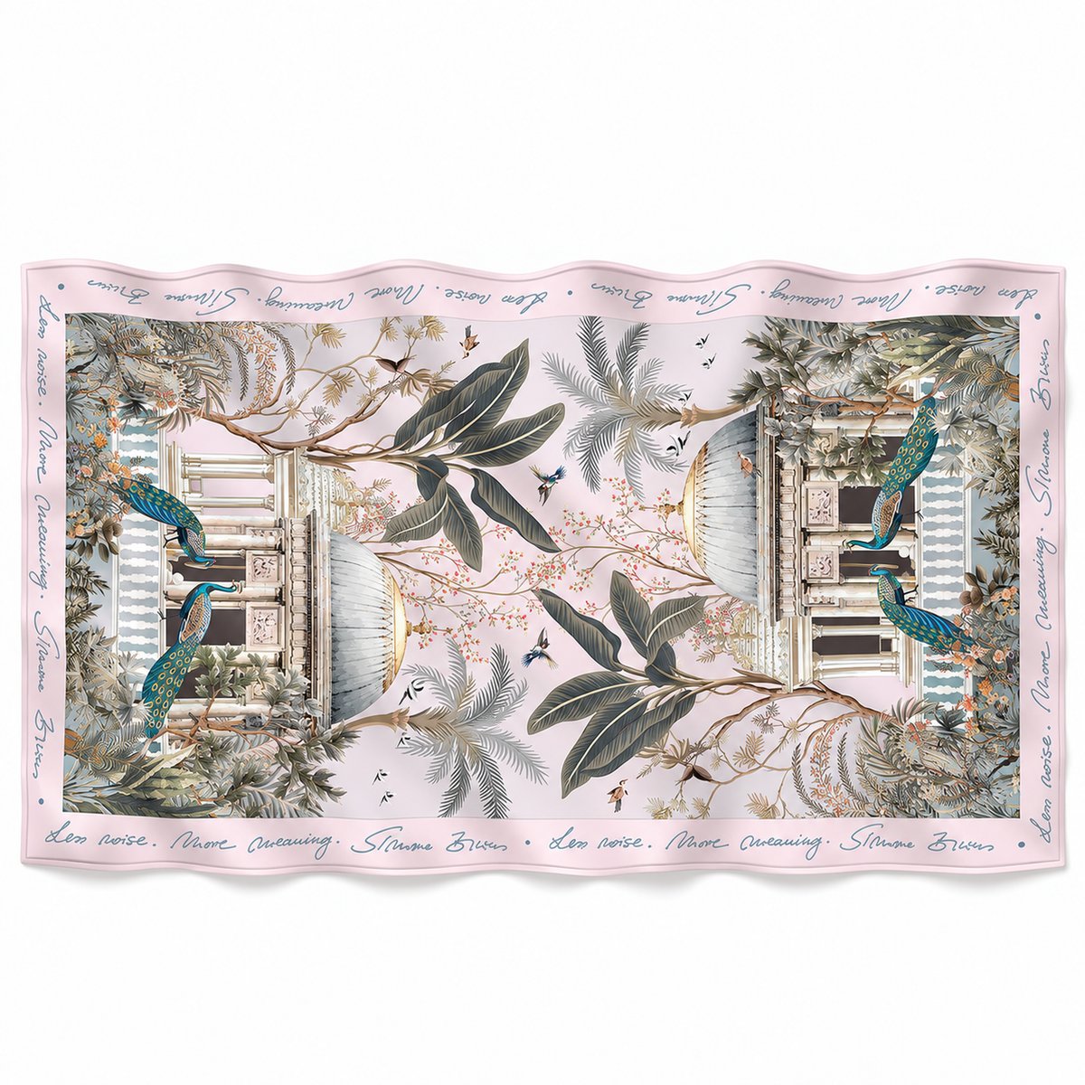 PEATEMPIO CASHMERE SCARF - OFF WHITE