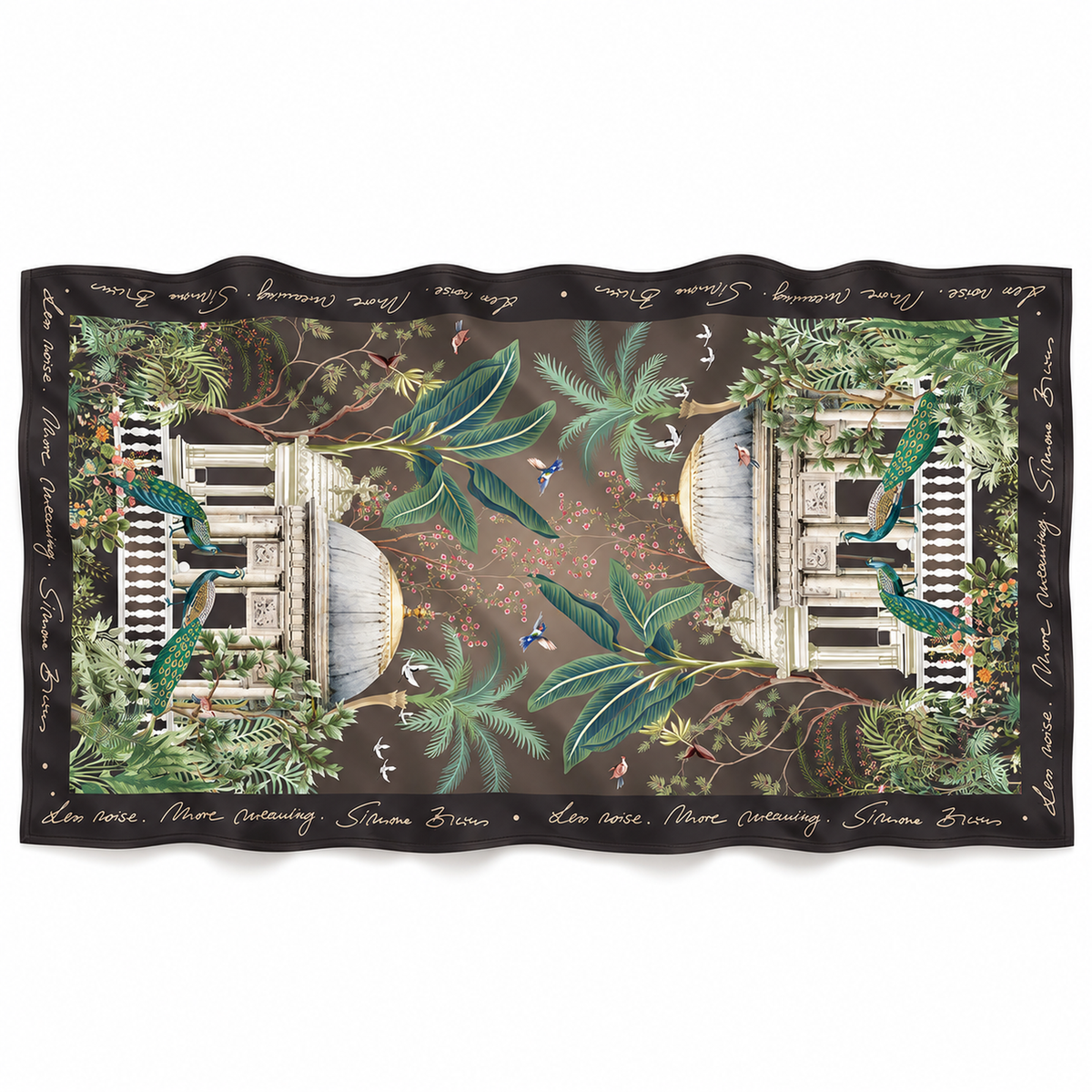 PEATEMPIO CASHMERE SCARF - COMPOST