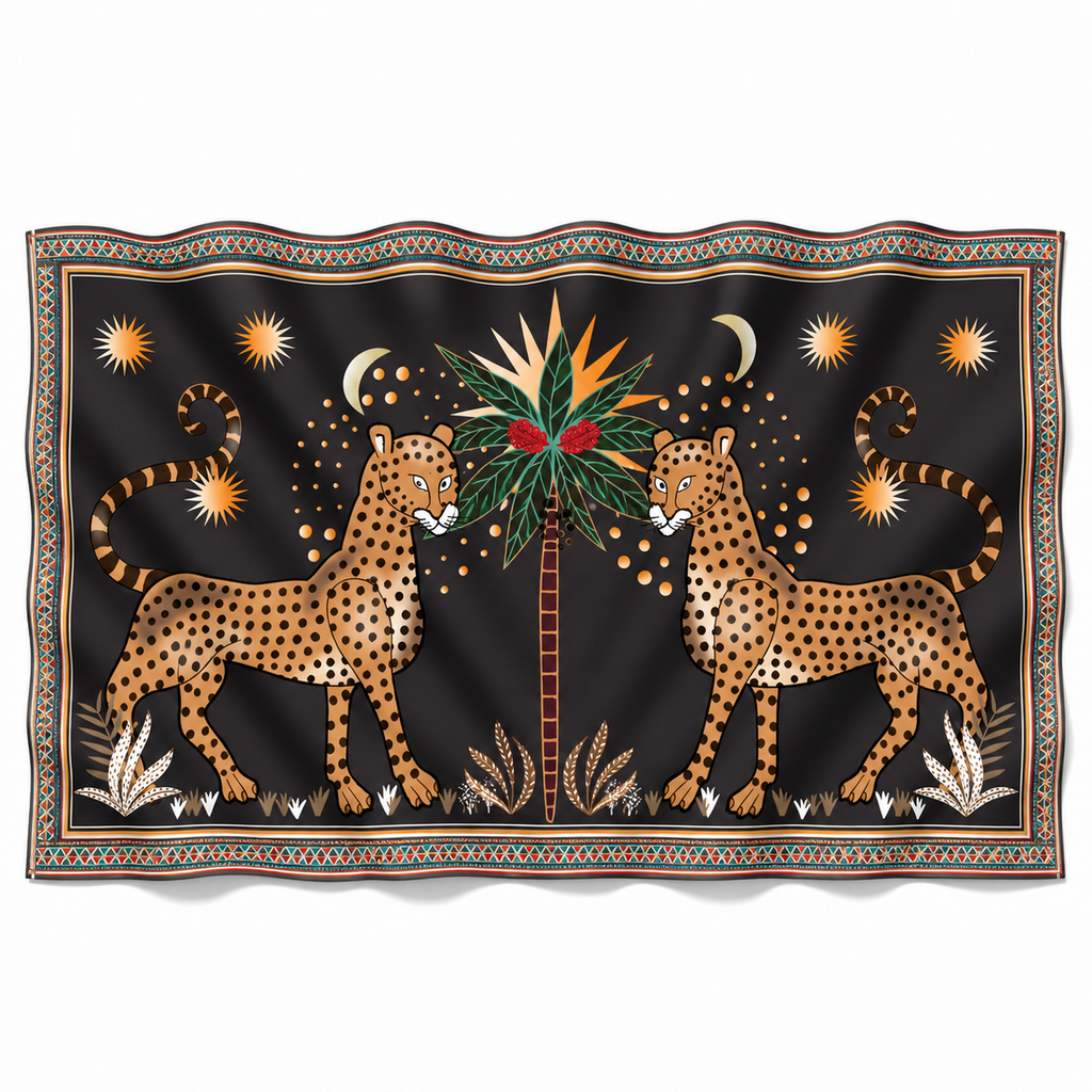 TWINS CASHMERE SCARF - COMPOST