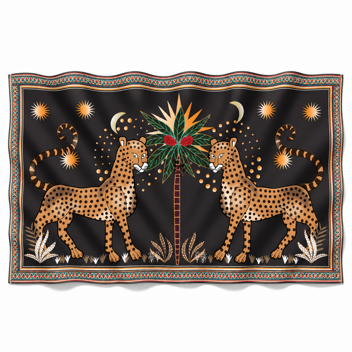 TWINS CASHMERE SCARF - COMPOST